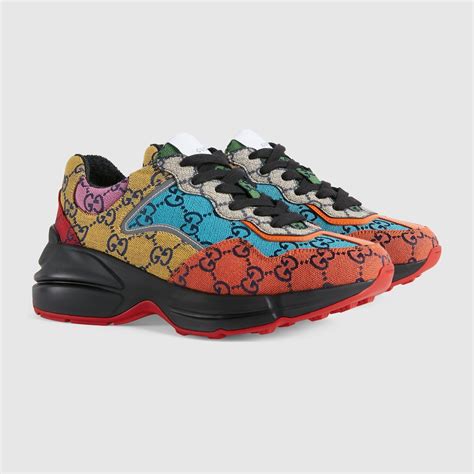 gucci rhyton multicolor|gucci rhyton size fit.